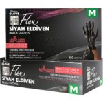 flex siyah eldiven